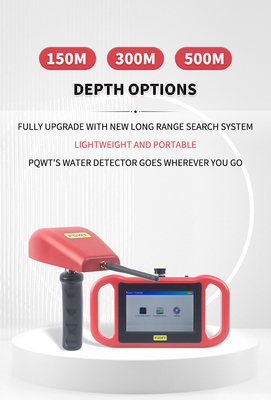 GAMA LARGA DE PQWT Y DETECTOR DE TRAZADO AUTOMÁTICO DEL AGUA SUBTERRÁNEA