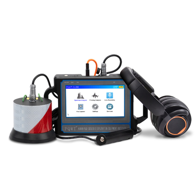 equipo elegante PQWT CL200 de la detección de escape del agua de irrigación de los 2m