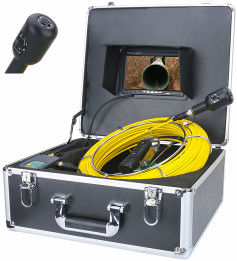 Calidad  145° Angle Drain Sewer Pipe Inspection Camera 7inch High Accurate fábrica