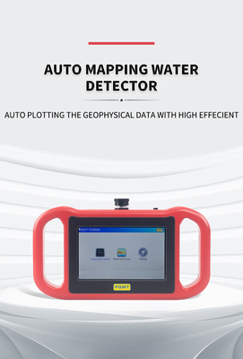 GAMA LARGA DE PQWT Y DETECTOR DE TRAZADO AUTOMÁTICO DEL AGUA SUBTERRÁNEA