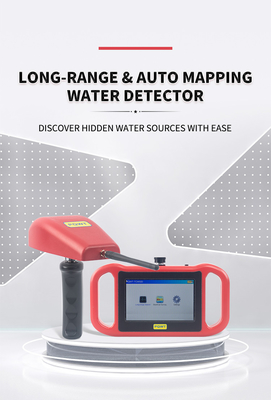 GAMA LARGA DE PQWT Y DETECTOR DE TRAZADO AUTOMÁTICO DEL AGUA SUBTERRÁNEA