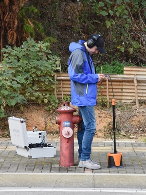 Detector de fugas de agua de 5 metros para interiores y exteriores