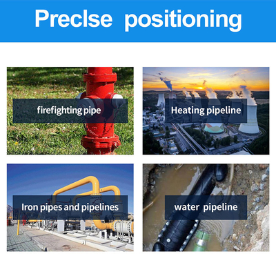 Pqwt-L6000 Detector de fugas de tuberías de agua al aire libre 5m Profundidad