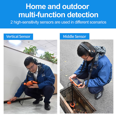 Pqwt-L3000 Detector de fugas de tuberías de 5 m de profundidad para interiores y exteriores Multifuncional