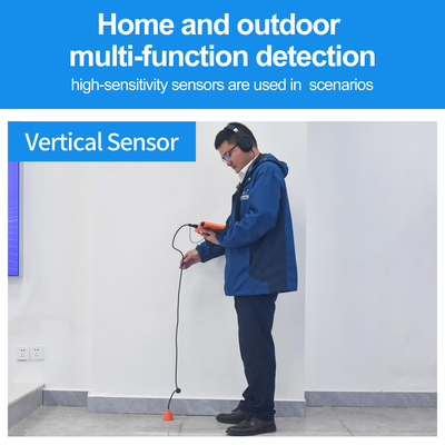 PQWT L40 Detector de fugas de tuberías de agua Mecánica de detección de fugas de fontaneros Herramientas de reparación de tuberías de agua