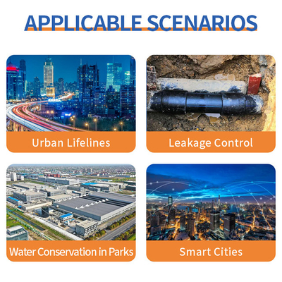 PQWT Sistema de vigilancia y alerta temprana en línea de fugas en la red de tuberías Urbano Smart Pipe Network Leakage Point Detector