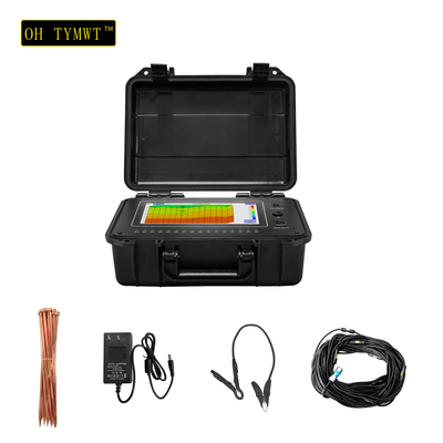 TYM Serie D Detector de agua de pozo de 500 m Buscador subterráneo de 16 canales Equipo de estudio geofísico