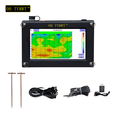 Detector de agua subterránea de la serie TYM S Equipo de encuesta geofísica de resistividad de gráficos automáticos