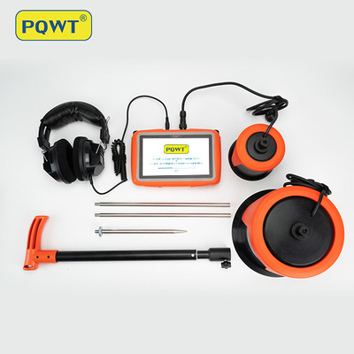 Pqwt-L6000 Detector de fugas de tuberías de agua al aire libre 5m Profundidad