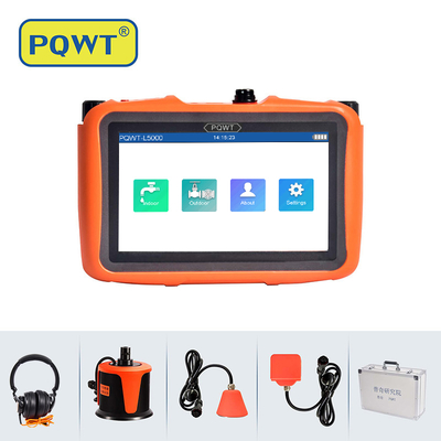 Detector de escape del tubo de la fontanería de PQWT L5000 para la certificación del CE ISO de los tubos 2w
