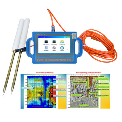 PQWT S300 Detector de agua subterránea 300m Profundidad pantalla LCD de múltiples frecuencias