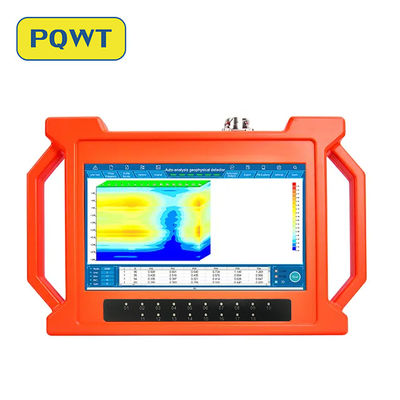 PQWT-GT2000A Aguas profundas subterráneas Pozo de perforación 2000m Análisis automático de mapas 3D Detector de agua subterránea de detección rápida