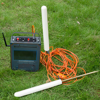 Detector de agua PQWT-TC1200 con pantalla LCD de múltiples frecuencias de 1200 m de profundidad para la detección de aguas subterráneas profundas