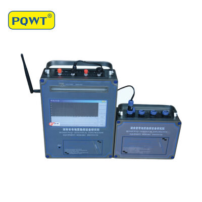 PQWT TC1200 Medidor de resistividad y buscador de aguas subterráneas con cartografía automática de 1500 m de profundidad y soporte multilingüe