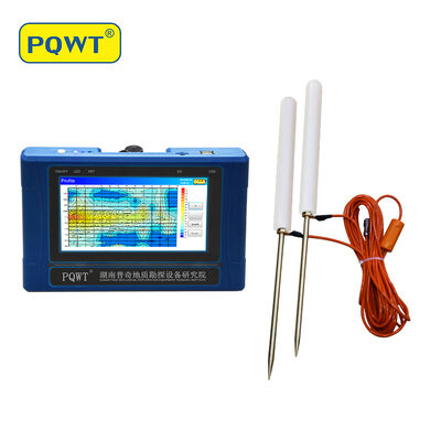 Equipo de registro de pozos de agua PQWT TC500, detector de agua subterránea para sondeos de 500 m