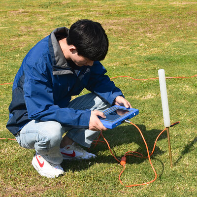 Equipo de registro de pozos de agua PQWT TC500, detector de agua subterránea para sondeos de 500 m