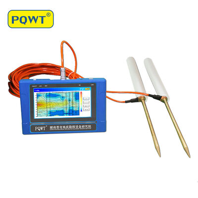 Detector de metales industrial PQWT-TC500 con mapeo automático para detección de agua subterránea a 500m