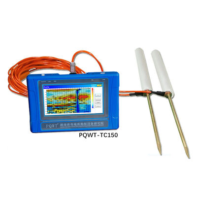 Máquina de detección de agua PQWT TC150 China 150m Detector de agua para pozos profundos Buscador subterráneo