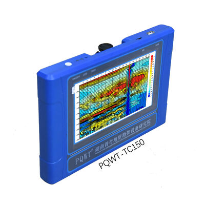 Máquina de detección de agua PQWT TC150 China 150m Detector de agua para pozos profundos Buscador subterráneo