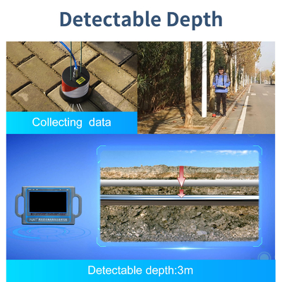 Herramientas de 3M Irrigation Leak Detection del detector de sonidos del escape del agua de PQWT CL300
