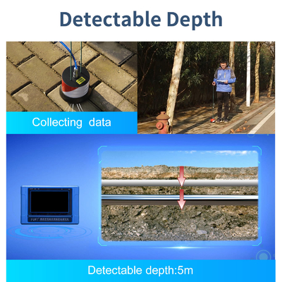 Profundidad al aire libre los 5M del detector de escape del agua del tubo de PQWT CL500
