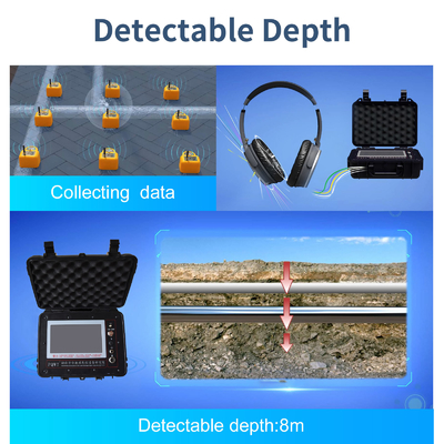 Equipo del detector de escape del agua de la tubería del ODM los 9M Water Leakage Detection