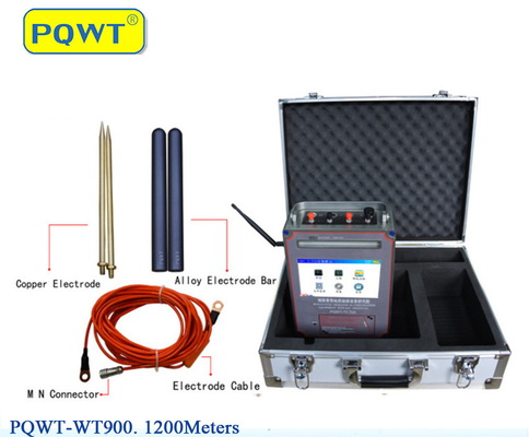 PQWT- tesoro geofísico Hunt Detector Rechargeable de la explotación minera del equipo de la exploración de WT900