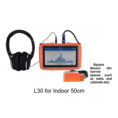 Profundidad subterráneo portátil del sistema de herramienta del detector de escape del agua que sondea PQWT L30 los 50cm