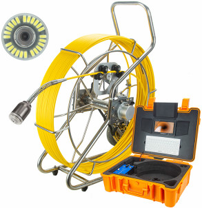 cable del sistema los 20m de la cámara de la inspección del dren de la alcantarilla de la cámara 7inch de la inspección de la alcantarilla de la tormenta 1080P