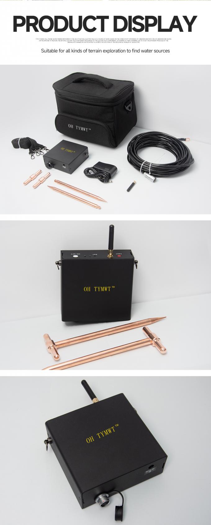 Máquina de detección de agua de pozo de cartografía automática de la serie TYM P Detector móvil de agua subterránea 8