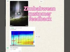 Encuentra agua a 500 m de profundidad.