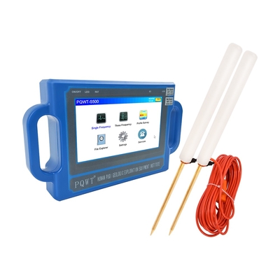 Detector de agua subterránea PQWT-S300, 300 m de profundidad, mapeo automático, buscador de agua
