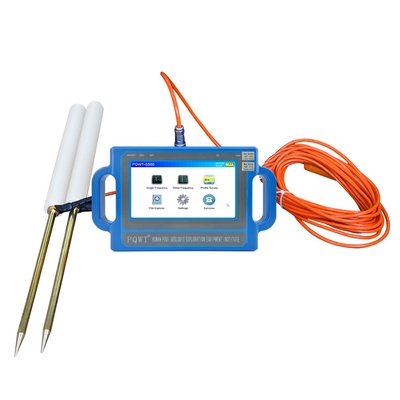 Detector de agua subterránea PQWT S300, 300 m de profundidad, pantalla táctil de 7 pulgadas
