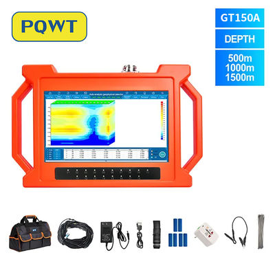Buscador recargable del agua subterránea del equipo geológico de la exploración de PQWT GT150A
