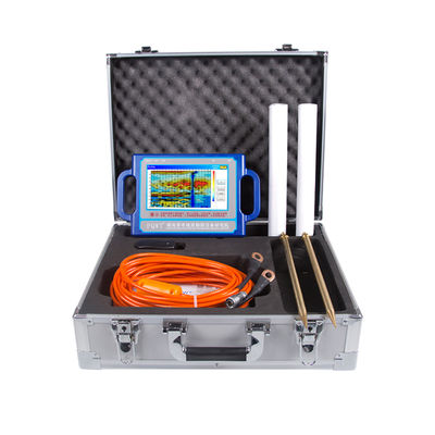 Detector de agua PQWT S500 con pantalla LCD Batería de litio recargable y triple frecuencia para la detección de agua subterránea